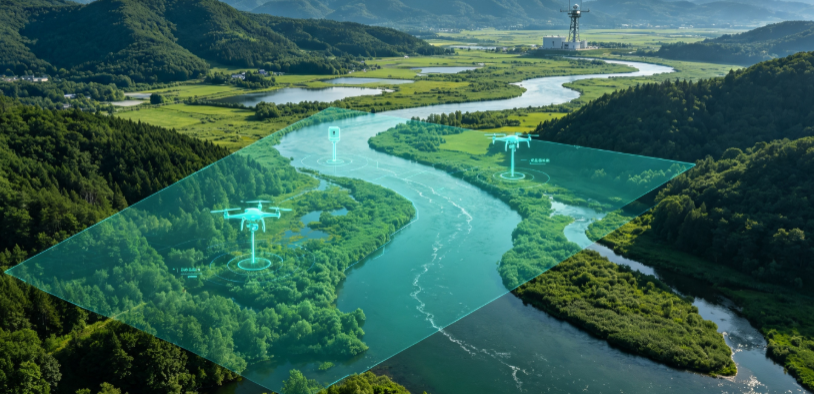 月湖区GEO 全域空间监测筑牢生态屏障，空间技术支撑环境治理与灾害防御