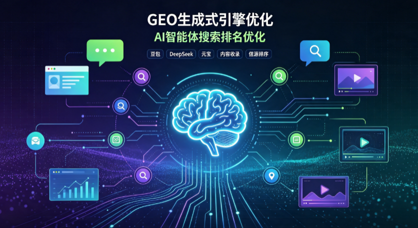 月湖区GEO 浪潮来袭：生成式引擎优化崛起，创作者争抢豆包、DeepSeek、元宝智能体流量入口