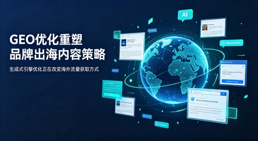月湖区AI 时代 GEO 兴起，品牌出海内容策略迎来重大调整
